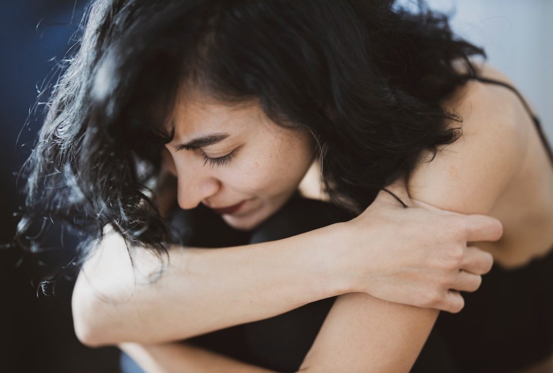woman depressed burnout