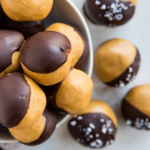 peanut butter chocolate balls